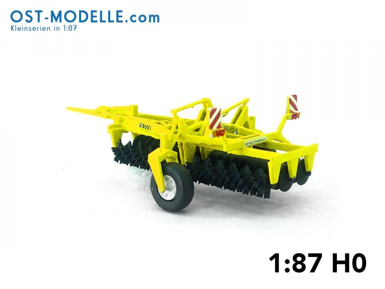 Nachbearbeitungsgerät B601 Transportstellung gelb